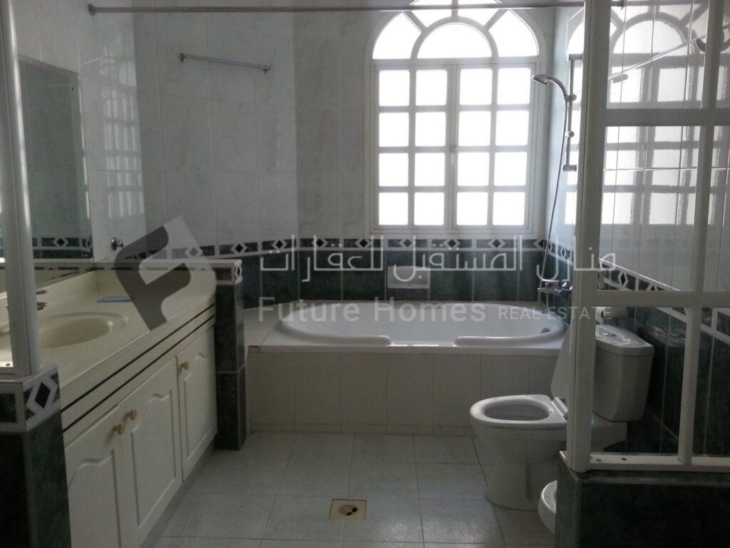 Attached bathroom in luxury Azaiba twin villa