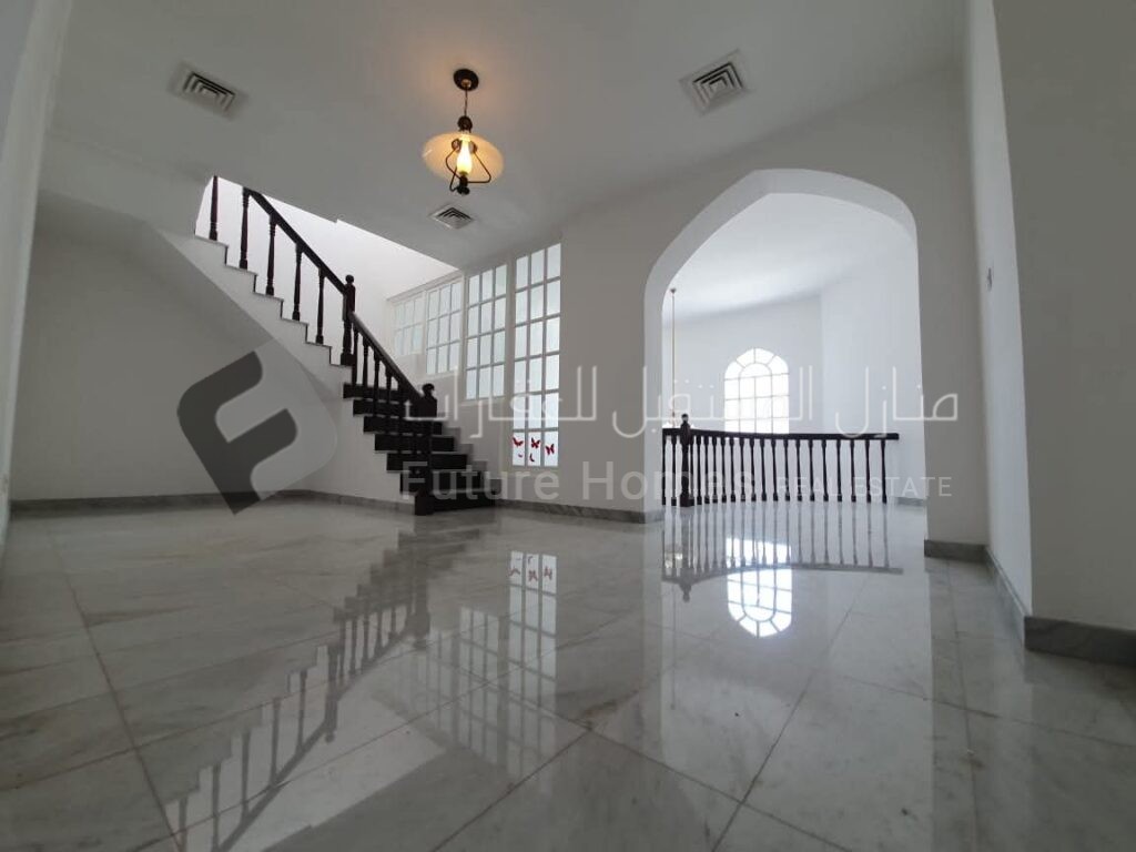 Spacious living hall inside twin villa Azaiba