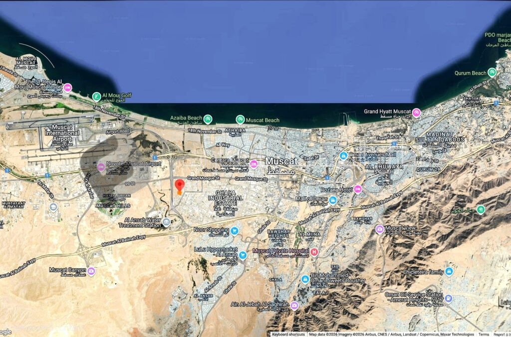 Land for sale in Ghala Heights Muscat