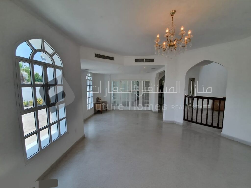 Master bedroom with attached bathroom Azaiba villa